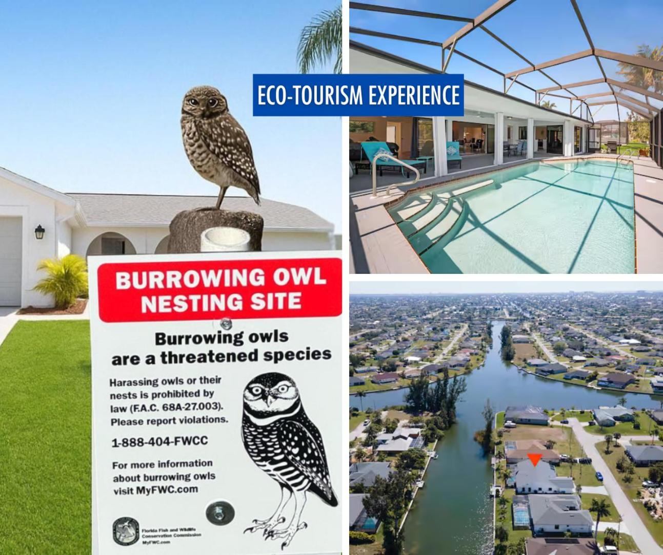 Luxury Waterfront Haven In Cape Coral - Dog-Friendly Escape With Private Pool 빌라 외부 사진